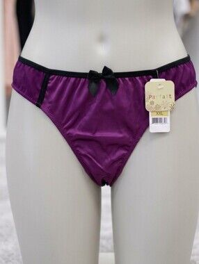 NWT Parfait Satin Panty, Size XXL